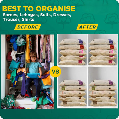 Premium Cotton Saree Covers with Zip